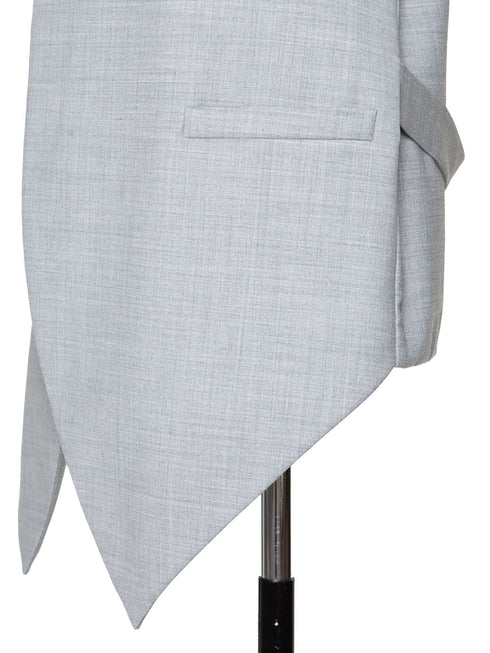 silk wool easy vest